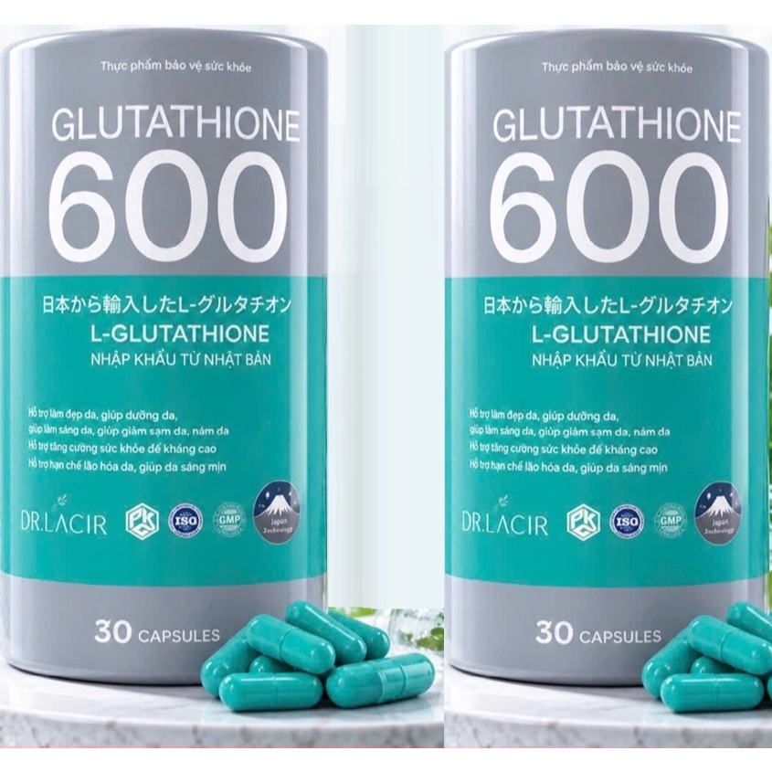 glutathione 600 dr lacir VIN UNG TRNG DA GLUTATHION glutathione 600 mu mi Vin