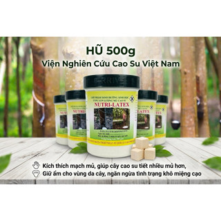 COMBO KÍCH THÍCH MŨ CAO SU NUTRI LATEX 2.5%  x 1 Gói Thần Dược (10ml) - Tăng sản lượng và Dưỡng mặt cạo