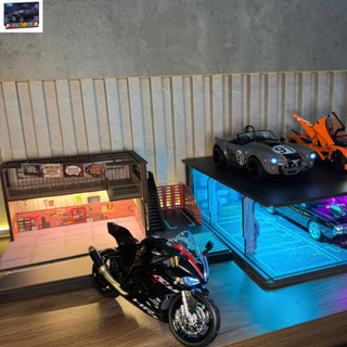 Mô hình xe máy hợp kim BMW HP4 Play Toys D có âm thanh và ánh sáng tỷ lệ 1:12 thiết kế thể thao cá tính