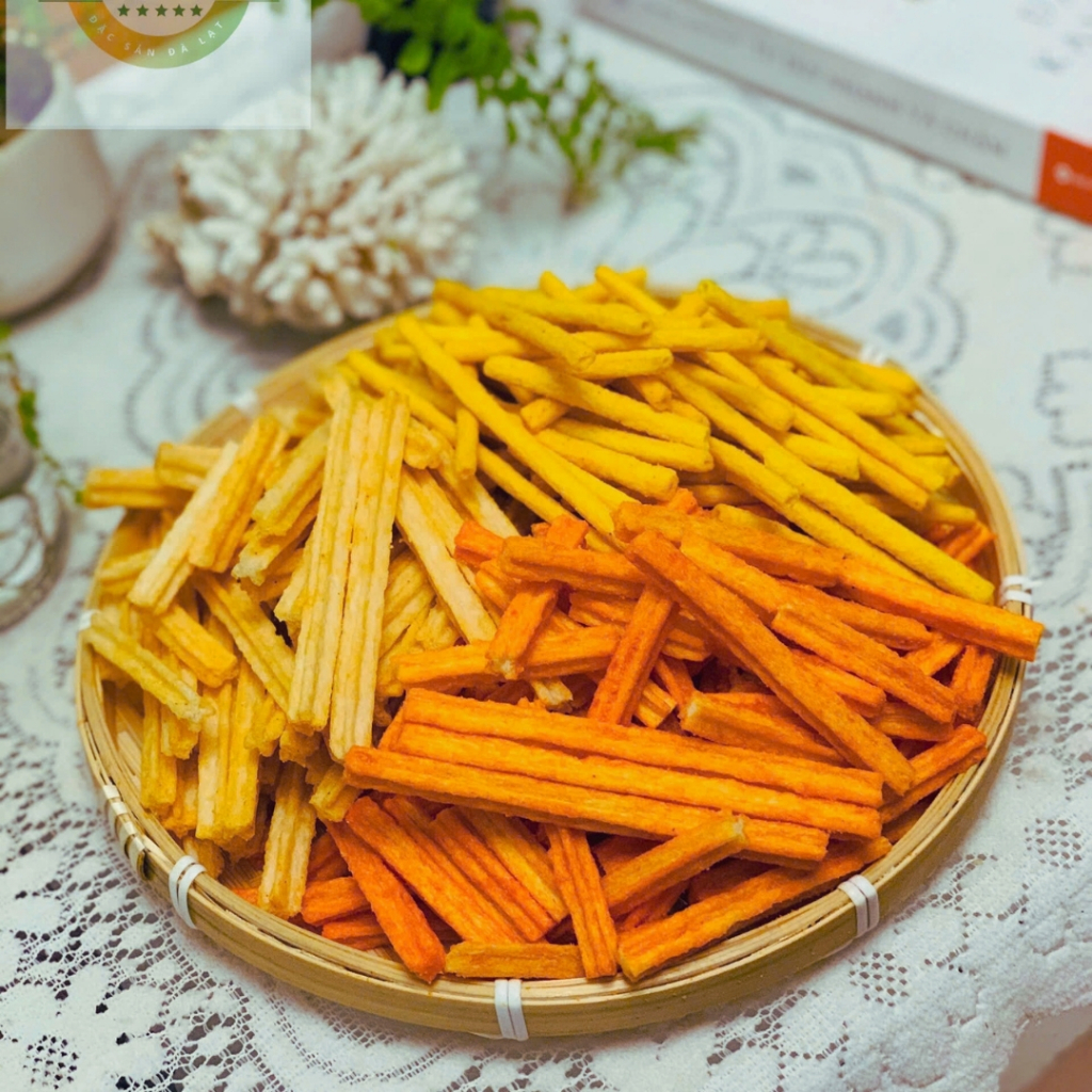 Snack Khoai Tây Phô Mai Ngọt AMAI- Khoai Tây Sấy Giòn Rụm Đồ Ăn Vặt Văn Phòng Bán Chạy