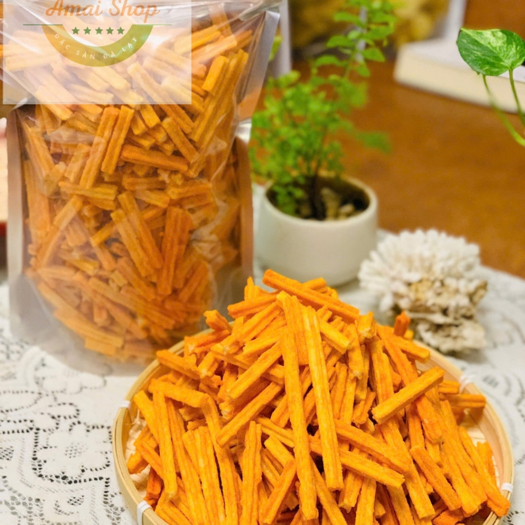 Snack Khoai Tây Phô Mai Ngọt AMAI- Khoai Tây Sấy Giòn Rụm Đồ Ăn Vặt Văn Phòng Bán Chạy