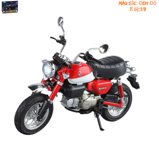 Mô Hình Xe Moto Honda Monkey 125 Tỷ Lệ 1:9 Hợp Kim Cao Cấp – Xe Mô Tô Mini Cổ Điển,Đồ Chơi Sưu Tầm