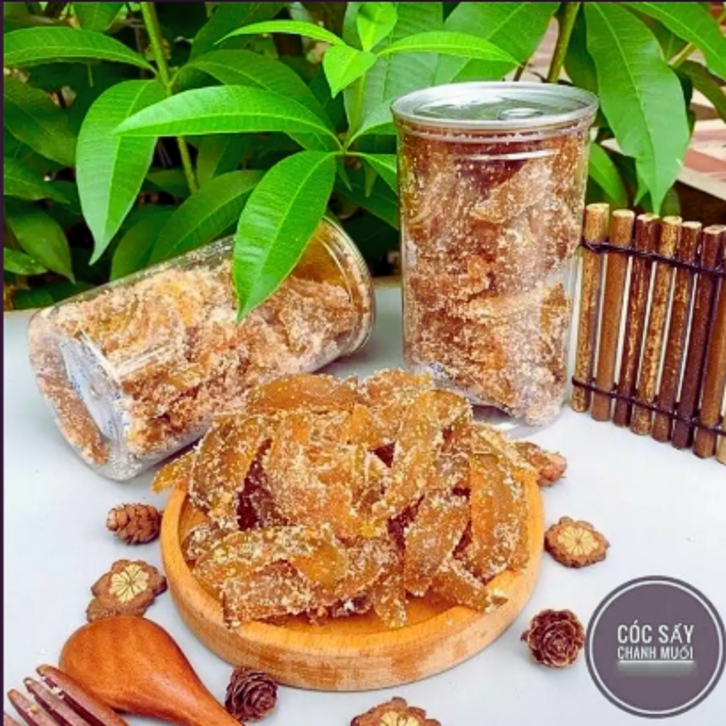 Ô Mai Cóc Chanh Muối Loại 1 Đậm Vị AMAI - Trái Cây Sấy Dẻo Chua Cay Ngọt Kích Thích Vị Giác