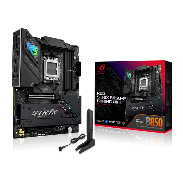Mainboard ASUS ROG GAMING B850-F GAMING WIFI | DDR5, AM5, BH 36 tháng | BigBuy360 - bigbuy360.vn