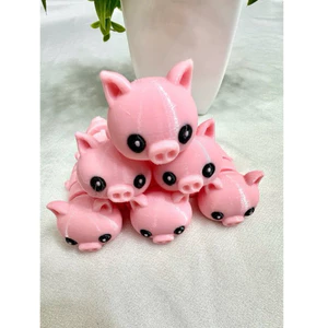 ĐỒ CHƠI MÓC KHOÁ HÌNH CON HEO CUTE IN 3D PETG | IN 3D