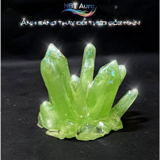 Tinh Thể Xanh Lá Ngọc Ánh Kim - Trang Trí Thủy Sinh - Tiểu Cảnh - Decor