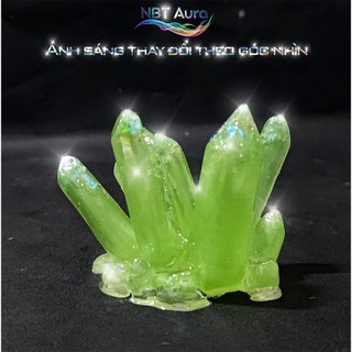 Tinh Thể Xanh Lá Ngọc Ánh Kim - Trang Trí Thủy Sinh - Tiểu Cảnh - Decor