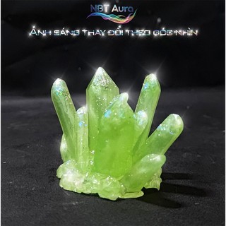 Tinh Thể Xanh Lá Ngọc Ánh Kim - Trang Trí Thủy Sinh - Tiểu Cảnh - Decor
