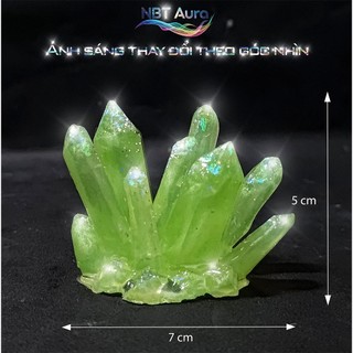 Tinh Thể Xanh Lá Ngọc Ánh Kim - Trang Trí Thủy Sinh - Tiểu Cảnh - Decor
