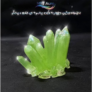 Tinh Thể Xanh Lá Ngọc Ánh Kim - Trang Trí Thủy Sinh - Tiểu Cảnh - Decor