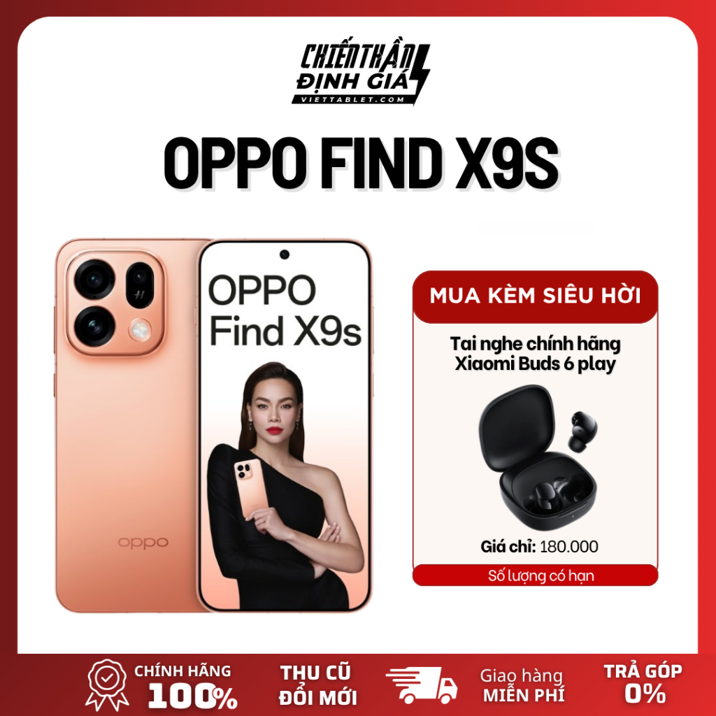 [KÈM TAI NGHE] OPPO Find X9s 5G (12GB – 256GB) – Hàng Chính Hãng