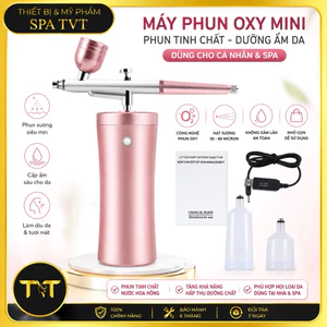 MÁY PHUN OXY MINI CHĂM SÓC DA MẶT, PHUN TINH CHẤT NƯỚC HOA HỒNG, CẤP ẨM DƯỠNG DA