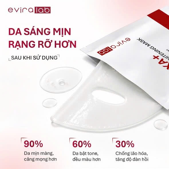 Q33_ Mặt nạ TXA+ Skin Whitening Mask Eviralab