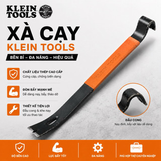 Xà Cạy Klein Tools Chính Hãng | Xà Beng Mini Đa Năng Nhổ Đinh Cạy Gỗ