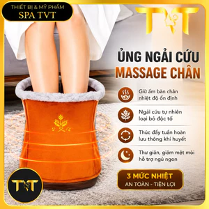 ỦNG NGẢI CỨU TVT MASSAGE CHÂN, TÚI Ủ NGẢI CỨU CẮM ĐIỆN GIỮ ẤM, THƯ GIÃN, HỖ TRỢ NGỦ NGON