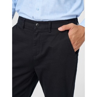[BST EASY OFFICE] Quần Kaki nam  YODY phối chun sau linh hoạt, phom Relax thoải mái TRA MCCH26A004