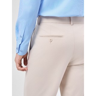 [BST EASY OFFICE] Quần Âu Nam Yody Khóa Sườn Cạp Chun Keo MOTR26A001