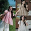 Áo voan tơ tay bồng dáng babydoll xòe dành cho các nàng tiểu thư