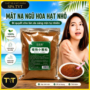 MẶT NẠ NGŨ HOA RONG BIỂN 800G, MẶT NẠ THẢO DƯỢC CHO DA DẦU DA MỤN, GIẢM NHỜN, LÀM SẠCH DA
