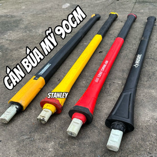 Cán Búa Mỹ 90cm Sợi Thủy Tinh Bọc Cao Su Chống Trượt Siêu Bền