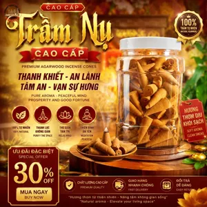 Trầm Hương Không Bụi Cao Cấp Hộp 500gr – 128 Viên Thơm Lâu