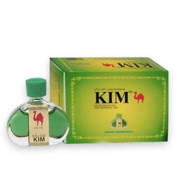 Dầu Gió Kim Agi (gần giống dầu gió kim lạc đà cũ) đủ 4 mùi hương Agimexpharm chai 6ml
