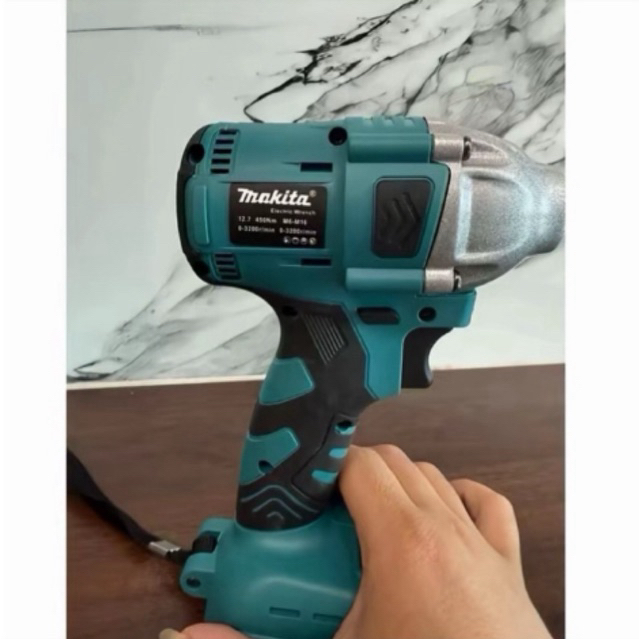 máy siết bulong makita xanh bộ 1 pin 10cell