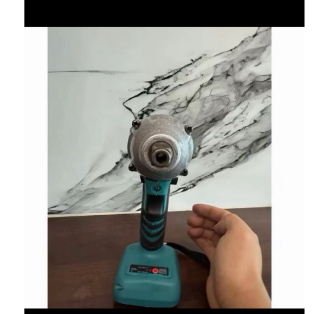 máy siết bulong makita xanh bộ 1 pin 10cell