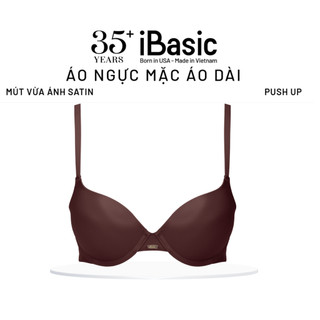 [ĐỘC QUYỀN - VC 100K] Áo ngực có gọng iBasic mút vừa ánh satin BRAW118