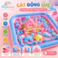 Cát Động Lực Cho Bé Kèm Khuôn - Bộ Cát Tạo Hình Không Dính Tay An Toàn