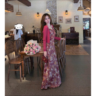 •𝙆𝙞𝙣𝙜𝙨𝙝𝙤𝙥𝙗𝙚𝙖𝙪𝙩𝙮•Váy Hoa Hồng Kèm CDG Xinh QC