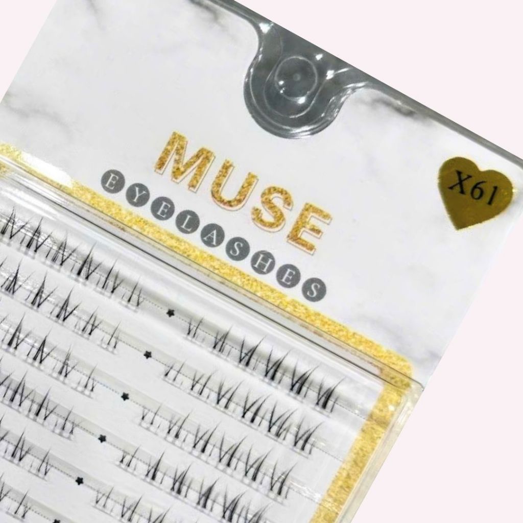 LeeVelvetLashes MUSE X61 Lông Mi Dưới Chất liệu nhẹ, không gây nặng mí