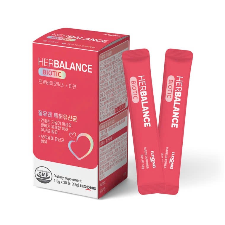 Q34_[kèm quà]Thực phẩm bảo vệ sức khoẻ Herbalance Biotic Ildong (Hộp 30 gói)