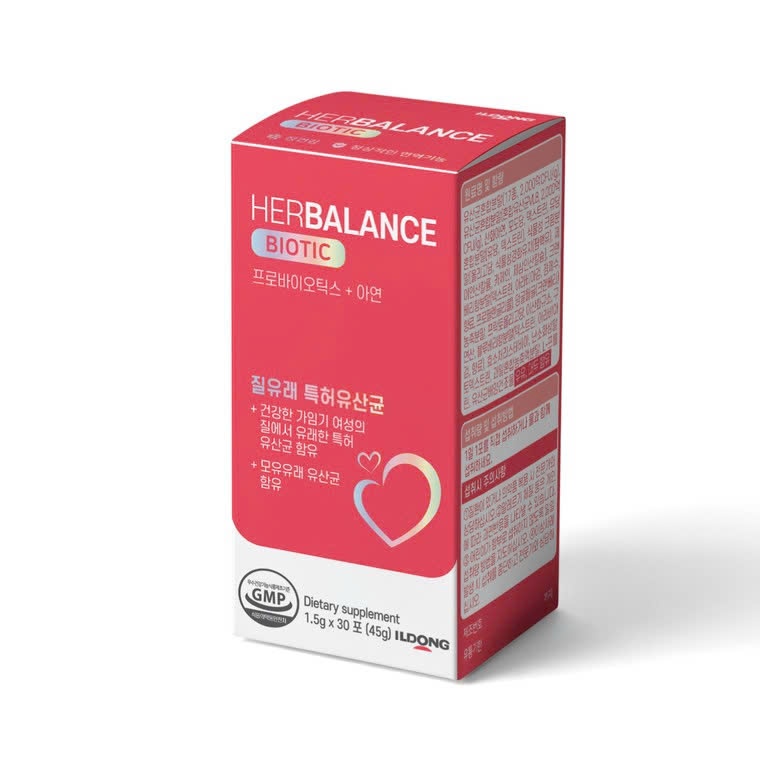 Q34_ Thực phẩm bảo vệ sức khoẻ Herbalance Biotic Ildong (Hộp 30 gói)