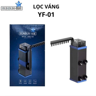 LỌC VÁNG SUNSUN JY03, JY02, YF01, EY03 - XỬ LÝ CẶN BẨN VÁNG DẦU BỀ MẶT CHO BỂ CÁ CẢNH THỦY SINH