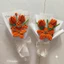Bó Hoa Kẽm Nhung Handmade Sang Trọng - Hoa Vải Bền Đẹp Trang Trí Nhà Cửa, Quà Tặng Sinh Nhật Valentine 8/3
