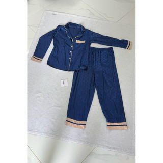 thanh lý đồ bộ lụa size L (bị giãn lưng)