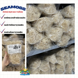 500g Rong sụn một nắng, rong sụn ủ muối, dùng làm gỏi rong sụn, nấu chè rong sụn sâm bổ lượng, seamossgel