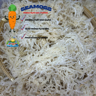500g Rong sụn một nắng, rong sụn ủ muối, dùng làm gỏi rong sụn, nấu chè rong sụn sâm bổ lượng, seamossgel