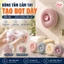 Combo 2 cái Bông tắm cầm tay tạo bọt tẩy tế bào chết gắn tường BT03