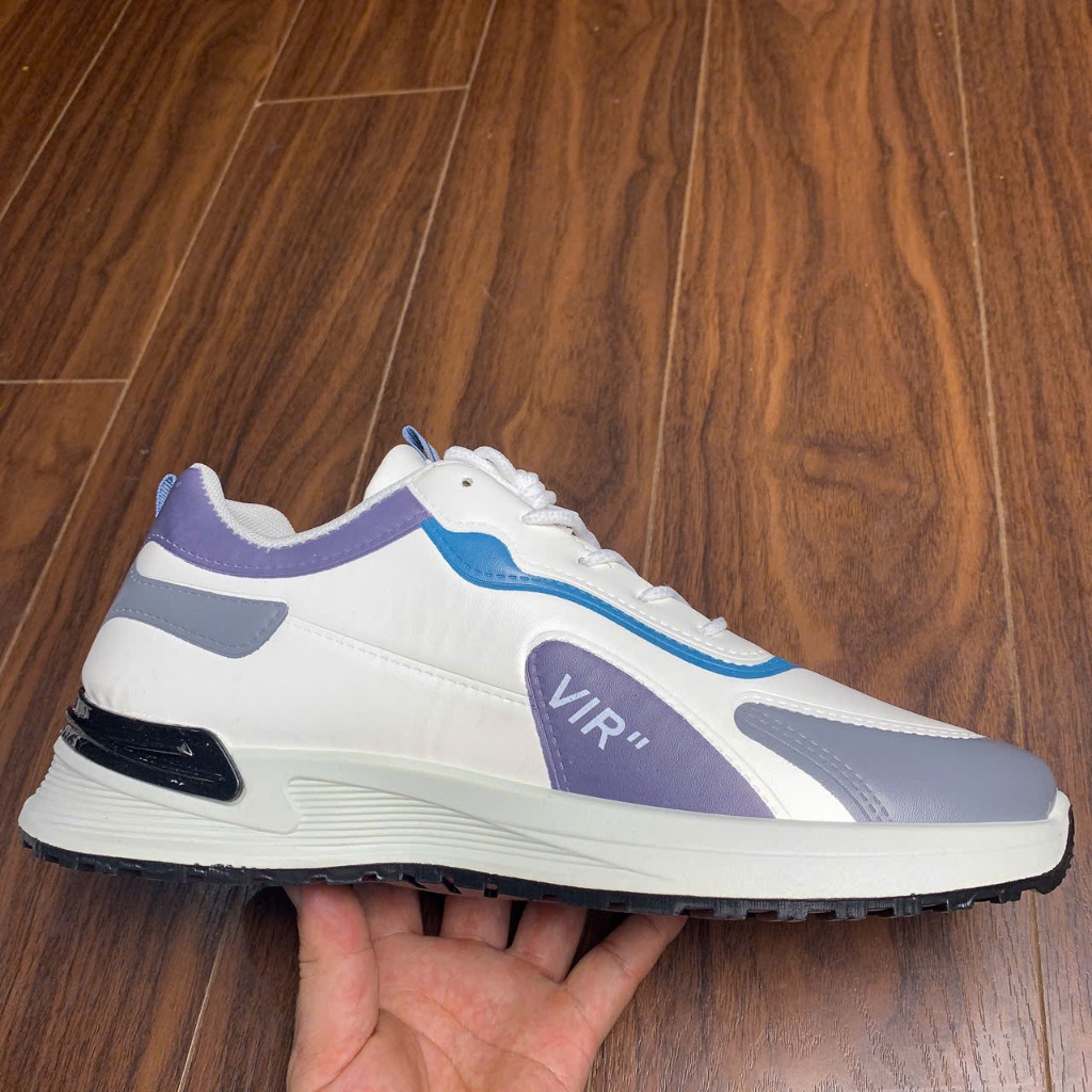Giày Thể Thao Nam Đế Bằng, Sneaker Học Sinh Đi Chơi, Đi Học, Phong Cách Hàn Quốc