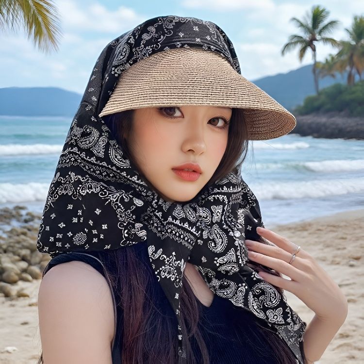 🌞 MŨ CHỐNG NẮNG LIỀN KHĂN CHE CỔ CAO CẤP 🌞