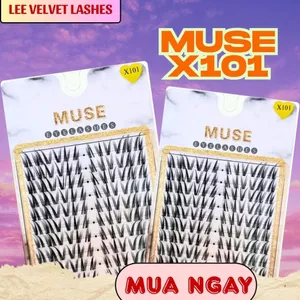 LeeVelvetLashes mi muse X101 sợi mi mềm, nhẹ, tự nhiên