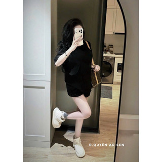 SET ÁO TAY CỘC MIX QUẦN SOÔC ĐÙI HOT HIT