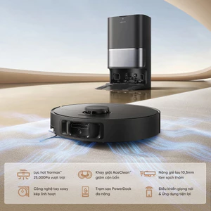 Robot Hút Bụi Dreame L10s Ultra Gen 3 | Lực Hút 25.000Pa Trạm Sạc Tự Động - Bảo Hành 24 Tháng