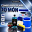 Combo 10 Món Rửa Xe Máy Chuyên Sâu Tại Nhà + Dung Dịch Rửa Xe - Tặng chai phủ bóng sơn xe
