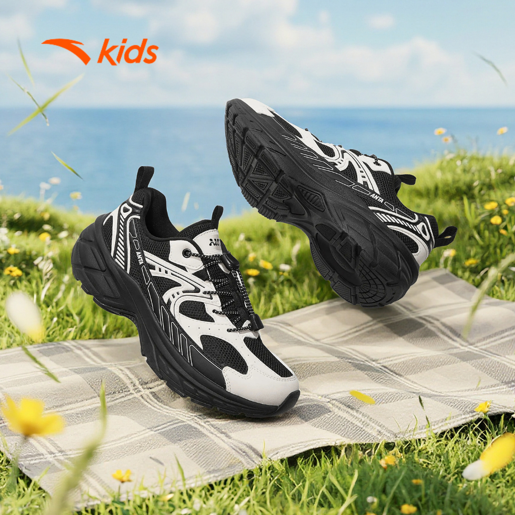 Anta Kids Giày Thể Thao Bé Trai Size 35-40 Outdoor Wilderness A12618809