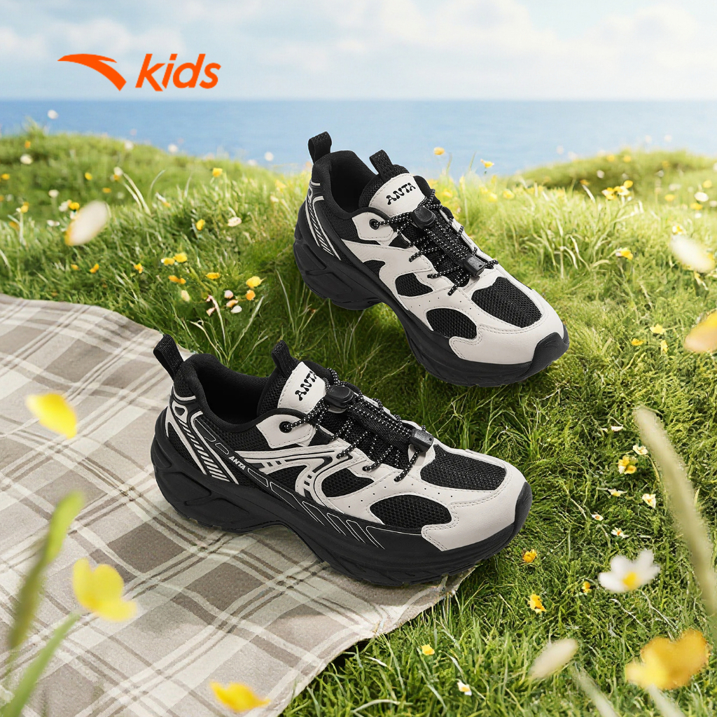 Anta Kids Giày Thể Thao Bé Trai Size 35-40 Outdoor Wilderness A12618809