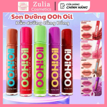 Dầu Dưỡng Môi Lip Oil Gentle Colors OOH OIL Thuần Chay – Dưỡng Ẩm Sâu, Phục Hồi Môi Khô, Căng Bóng, 7 gam Khổng Lồ