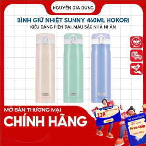 Bình giữ nhiệt inox cao cấp 500ml Hokori B0122 Nhựa Việt Nhật Shop